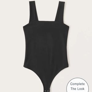 Abercrombie Seamless Fabric Squareneck Bodysuit